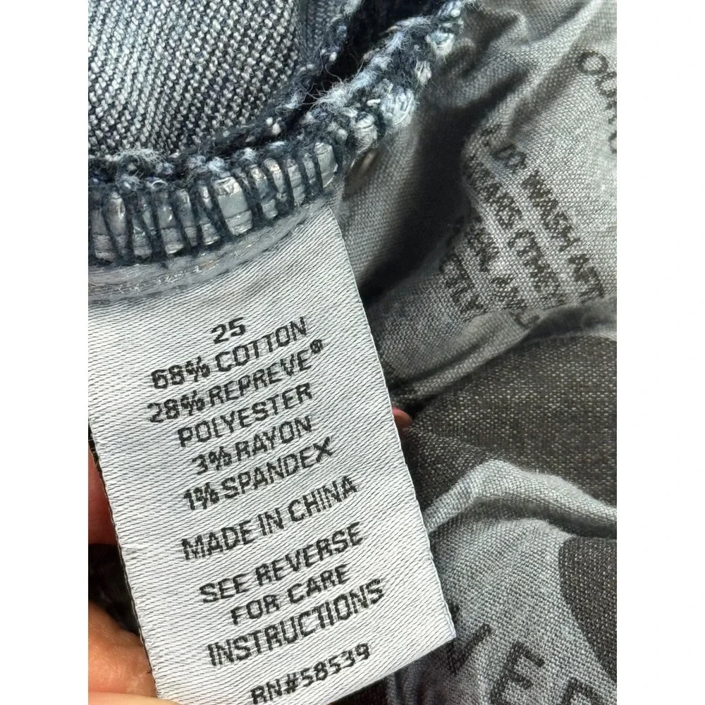 EVEREVE The Ever Straight High Rise Womens Jeans Size‎ 25 Dark Wash Denim - Picture 8 of 10